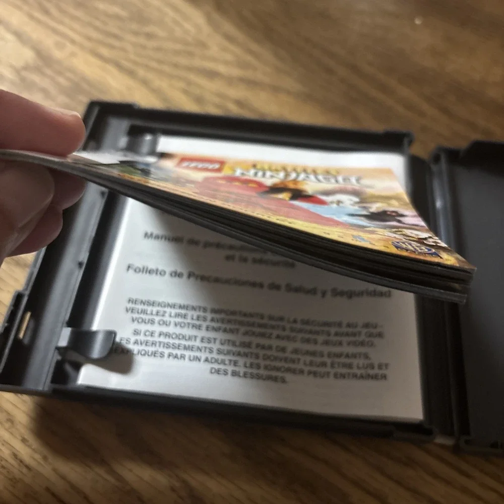 Lego Battles Ninjago Nintendo DS Case and Manual Only NO Game  Authentic